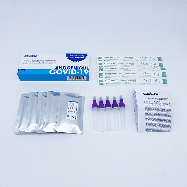 Kit de test rapide d'antigène (RAT) Covid