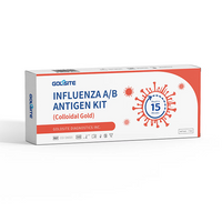 Kit de test rapide de l'antigène A / B de la grippe