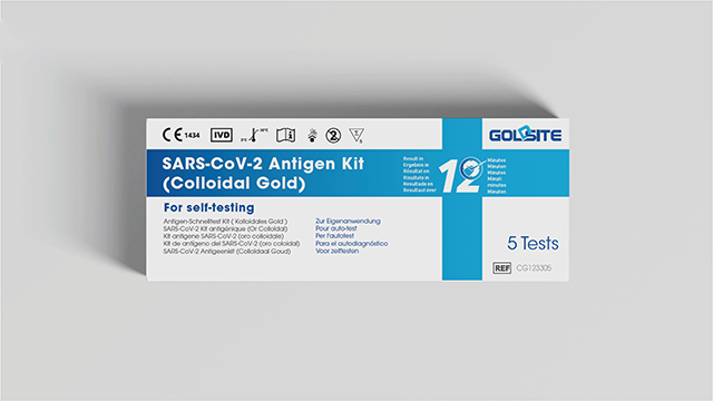 2022 Nouveau kit d'antigène COVID-19 marqué CE amélioré pour l'auto-test