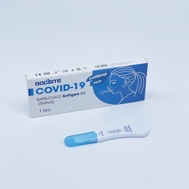 2022 Nouveau test de salive COVID-19 Lollipop