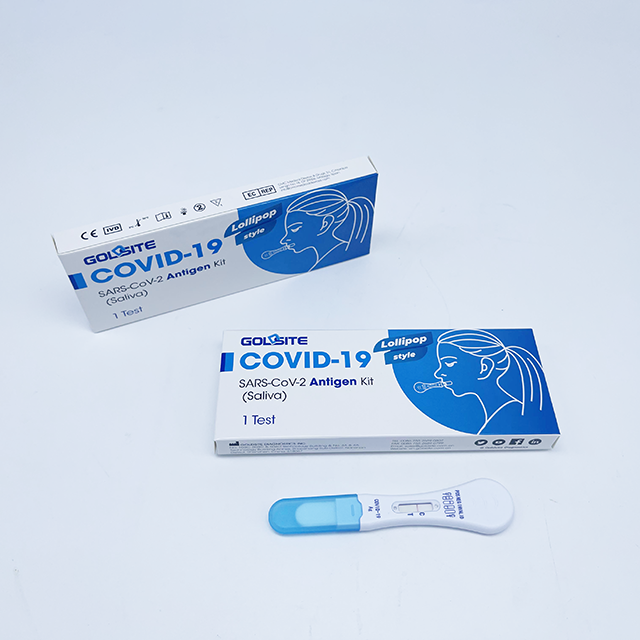 2022 Nouveau test de salive COVID-19 Lollipop